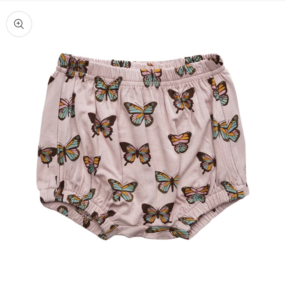 Bamboo baby bloomers butterfly print